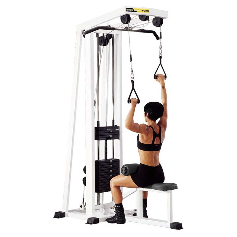 Cable Poulie Musculation Tirage Pulldown Machine Kit Corde Barre Droite